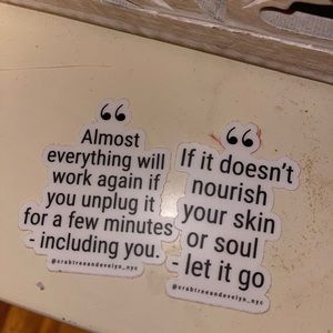 Crabtree & Evelyn Stickers